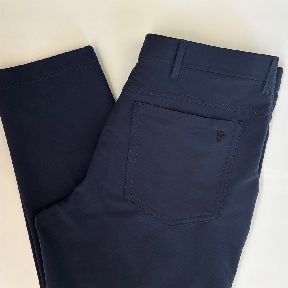 Public Rec Dealmaker Pants Stretch‎ Performance Pocket Golf Chino Blue Men 36x34